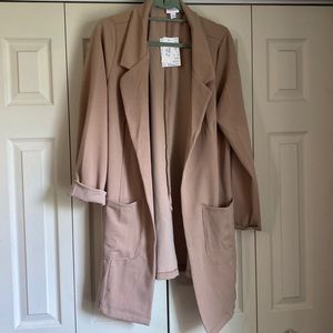LulaRoe Gwen blazer, Tan XL